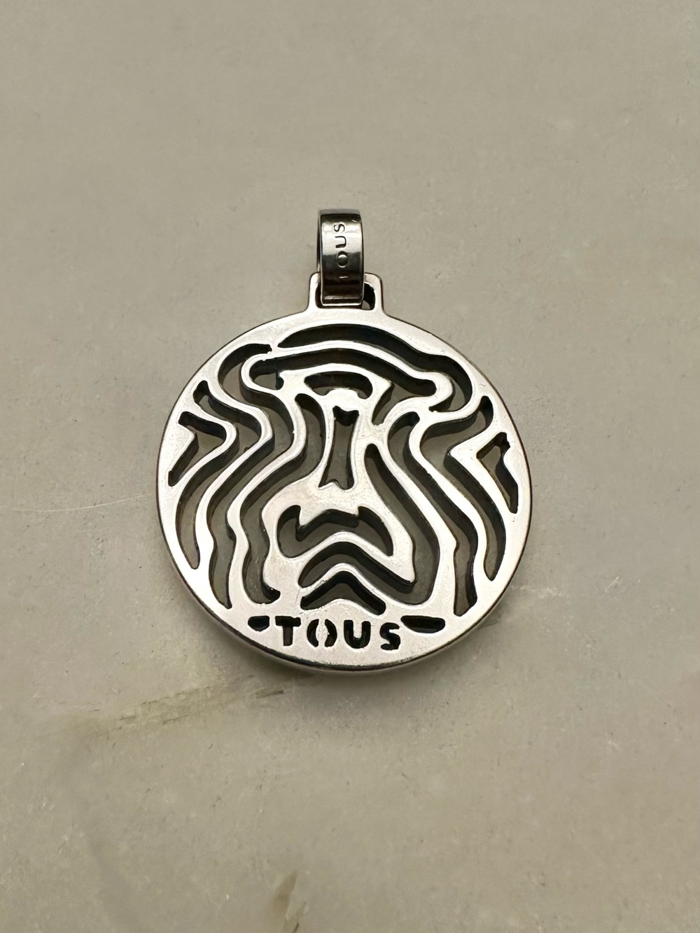 TOUS Sterling Silver Cutout Pendant